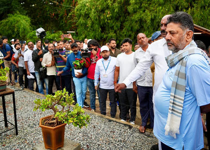 Lalbagh Garden in B'luru to remain unaffected by Tunnel Road project: Shivakumar | Lalbagh Garden in B'luru to remain unaffected by Tunnel Road project: Shivakumar Lalbagh Garden in B'luru to remain unaffected by Tunnel Road project: Shivakumar | Lalbagh Garden in B'luru to remain unaffected by Tunnel Road project: Shivakumar