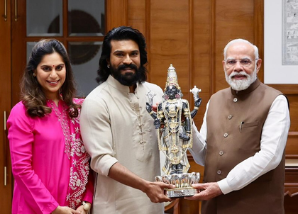 Ram Charan meets PM Modi, lauds PM’s vision for sports | Ram Charan meets PM Modi, lauds PM’s vision for sports