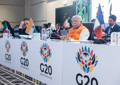 Manohar Lal highlights India’s leadership in energy transitions at G20 Ministerial Meeting | Manohar Lal highlights India’s leadership in energy transitions at G20 Ministerial Meeting Manohar Lal highlights India’s leadership in energy transitions at G20 Ministerial Meeting | Manohar Lal highlights India’s leadership in energy transitions at G20 Ministerial Meeting