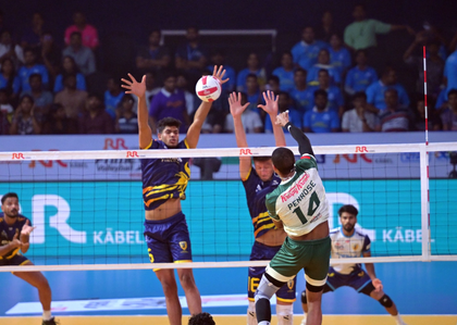 PVL 2025: Bengaluru Torpedoes beat Kochi Blue Spikers to continue winning form | PVL 2025: Bengaluru Torpedoes beat Kochi Blue Spikers to continue winning form PVL 2025: Bengaluru Torpedoes beat Kochi Blue Spikers to continue winning form | PVL 2025: Bengaluru Torpedoes beat Kochi Blue Spikers to continue winning form