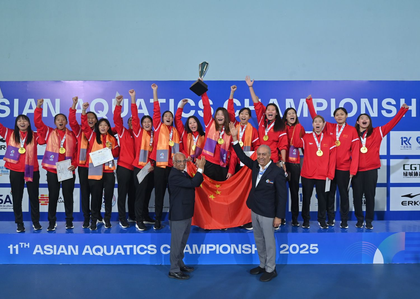 Asian Aquatic C’ships: China clinches double gold; Indian women’s water polo team seals Asiad berth | Asian Aquatic C’ships: China clinches double gold; Indian women’s water polo team seals Asiad berth