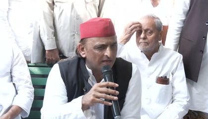 UP’s law and order has become zero: Akhilesh Yadav | UP’s law and order has become zero: Akhilesh Yadav
