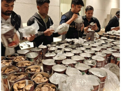 NCB seizes drugs worth Rs 50 crore at Bengaluru airport | NCB seizes drugs worth Rs 50 crore at Bengaluru airport