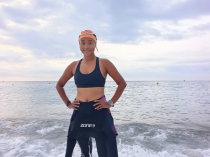 Milind Soman’s wife Ankita reflects on overcoming her fears as she completes ironman swim | Milind Soman’s wife Ankita reflects on overcoming her fears as she completes ironman swim