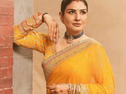 Raveena Tandon: ‘Thank you my India for giving me this rich colourful culture, history’ | Raveena Tandon: ‘Thank you my India for giving me this rich colourful culture, history’