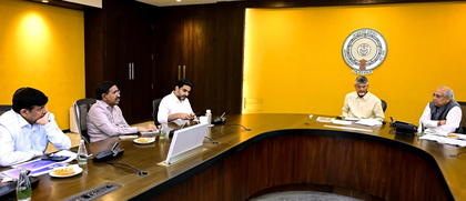 Andhra Pradesh emerging as leader in green energy: CM | Andhra Pradesh emerging as leader in green energy: CM Andhra Pradesh emerging as leader in green energy: CM | Andhra Pradesh emerging as leader in green energy: CM