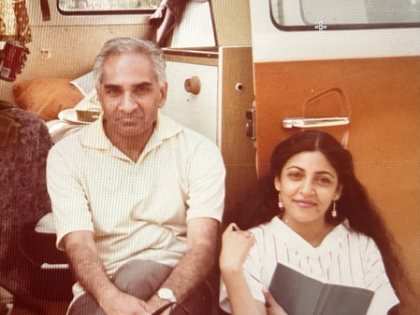 Deepti Naval drops a fond memory with her father from their Europe getaway | Deepti Naval drops a fond memory with her father from their Europe getaway Deepti Naval drops a fond memory with her father from their Europe getaway | Deepti Naval drops a fond memory with her father from their Europe getaway