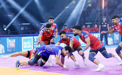 PKL 12: UP Yoddhas beat Tamil Thalaivas to seal second straight win | PKL 12: UP Yoddhas beat Tamil Thalaivas to seal second straight win PKL 12: UP Yoddhas beat Tamil Thalaivas to seal second straight win | PKL 12: UP Yoddhas beat Tamil Thalaivas to seal second straight win