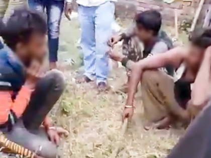 Video of Trinamool leader thrashing man at Kangaroo Court goes viral | Video of Trinamool leader thrashing man at Kangaroo Court goes viral Video of Trinamool leader thrashing man at Kangaroo Court goes viral | Video of Trinamool leader thrashing man at Kangaroo Court goes viral