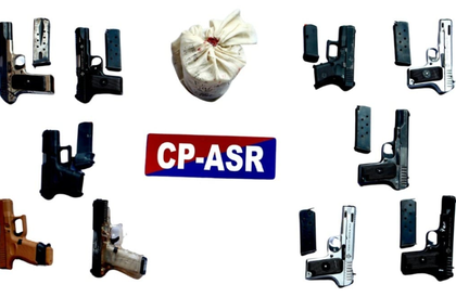 Arms, narcotics smuggling module linked to Pakistan busted in Punjab; three held | Arms, narcotics smuggling module linked to Pakistan busted in Punjab; three held