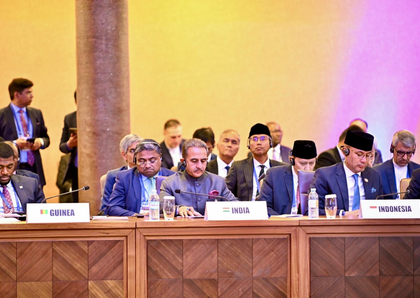 MoS Kirti Vardhan Singh attends NAM ministerial in Uganda | MoS Kirti Vardhan Singh attends NAM ministerial in Uganda MoS Kirti Vardhan Singh attends NAM ministerial in Uganda | MoS Kirti Vardhan Singh attends NAM ministerial in Uganda