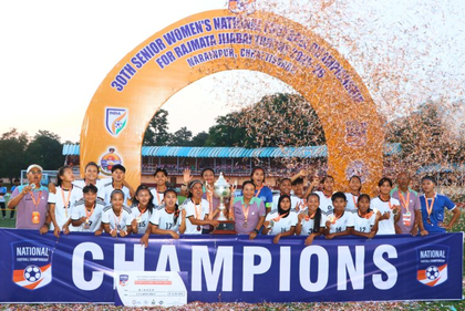 Last-minute winner sees Manipur clinch 24th Rajmata Jijabai Trophy title | Last-minute winner sees Manipur clinch 24th Rajmata Jijabai Trophy title Last-minute winner sees Manipur clinch 24th Rajmata Jijabai Trophy title | Last-minute winner sees Manipur clinch 24th Rajmata Jijabai Trophy title