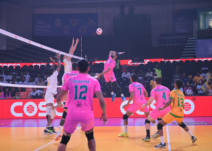 PVL 2025: Chennai Blitz beat Ahmedabad Defenders in five-set thriller to keep their campaign alive | PVL 2025: Chennai Blitz beat Ahmedabad Defenders in five-set thriller to keep their campaign alive PVL 2025: Chennai Blitz beat Ahmedabad Defenders in five-set thriller to keep their campaign alive | PVL 2025: Chennai Blitz beat Ahmedabad Defenders in five-set thriller to keep their campaign alive