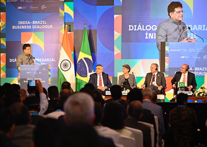 Piyush Goyal highlights India’s strong economic growth, deepening ties with Brazil | Piyush Goyal highlights India’s strong economic growth, deepening ties with Brazil Piyush Goyal highlights India’s strong economic growth, deepening ties with Brazil | Piyush Goyal highlights India’s strong economic growth, deepening ties with Brazil