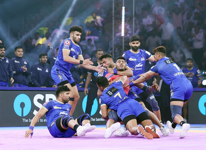 PKL 12: Shivam Patare stars as Haryana Steelers record biggest margin win of season | PKL 12: Shivam Patare stars as Haryana Steelers record biggest margin win of season PKL 12: Shivam Patare stars as Haryana Steelers record biggest margin win of season | PKL 12: Shivam Patare stars as Haryana Steelers record biggest margin win of season