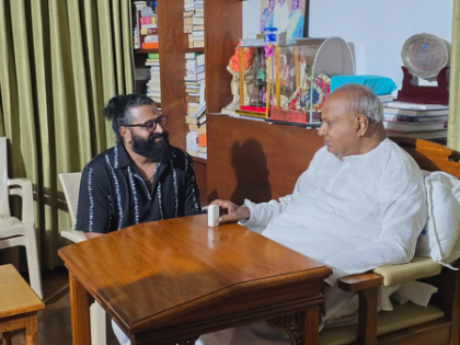 Rishab Shetty 'honored' to meet former Prime Minister HD Deve Gowda post Kantara Chapter 1 success | Rishab Shetty 'honored' to meet former Prime Minister HD Deve Gowda post Kantara Chapter 1 success Rishab Shetty 'honored' to meet former Prime Minister HD Deve Gowda post Kantara Chapter 1 success | Rishab Shetty 'honored' to meet former Prime Minister HD Deve Gowda post Kantara Chapter 1 success