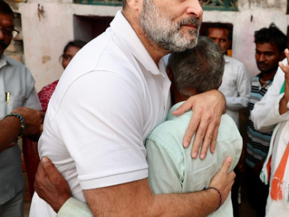 Rahul Gandhi meets family of lynched Dalit Hariom Valmiki amid high drama in Fatehpur | Rahul Gandhi meets family of lynched Dalit Hariom Valmiki amid high drama in Fatehpur Rahul Gandhi meets family of lynched Dalit Hariom Valmiki amid high drama in Fatehpur | Rahul Gandhi meets family of lynched Dalit Hariom Valmiki amid high drama in Fatehpur