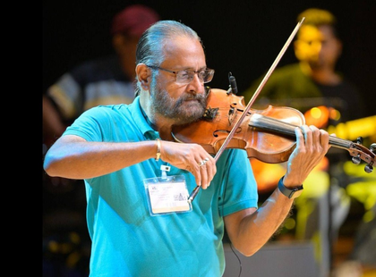 BJP upbeat as veteran composer Ouseppachan joins party event in Thrissur | BJP upbeat as veteran composer Ouseppachan joins party event in Thrissur BJP upbeat as veteran composer Ouseppachan joins party event in Thrissur | BJP upbeat as veteran composer Ouseppachan joins party event in Thrissur