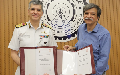 Indian Navy signs MoU with IIT Delhi with focus on crew-centred warship design | Indian Navy signs MoU with IIT Delhi with focus on crew-centred warship design Indian Navy signs MoU with IIT Delhi with focus on crew-centred warship design | Indian Navy signs MoU with IIT Delhi with focus on crew-centred warship design