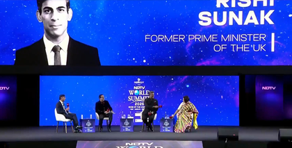 NDTV World Summit 2025: India overtaking UK in startups reflects PM Modi’s vision, says Rishi Sunak | NDTV World Summit 2025: India overtaking UK in startups reflects PM Modi’s vision, says Rishi Sunak NDTV World Summit 2025: India overtaking UK in startups reflects PM Modi’s vision, says Rishi Sunak | NDTV World Summit 2025: India overtaking UK in startups reflects PM Modi’s vision, says Rishi Sunak