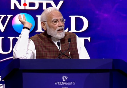 PM Modi slams Congress for policy mismanagement at NDTV World Summit | PM Modi slams Congress for policy mismanagement at NDTV World Summit PM Modi slams Congress for policy mismanagement at NDTV World Summit | PM Modi slams Congress for policy mismanagement at NDTV World Summit