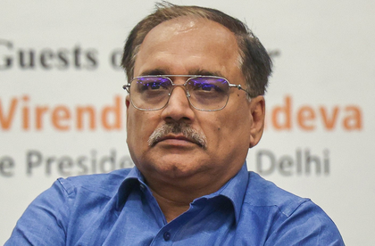 Delhi BJP chief Virendra Sachdeva slams AAP for misleading public on pollution | Delhi BJP chief Virendra Sachdeva slams AAP for misleading public on pollution Delhi BJP chief Virendra Sachdeva slams AAP for misleading public on pollution | Delhi BJP chief Virendra Sachdeva slams AAP for misleading public on pollution
