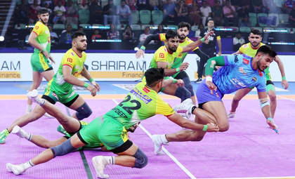 PKL 12: Ayan’s career-best 27-point masterclass helps Patna Pirates sink Bengal Warriorz despite Devank’s 25 points | PKL 12: Ayan’s career-best 27-point masterclass helps Patna Pirates sink Bengal Warriorz despite Devank’s 25 points PKL 12: Ayan’s career-best 27-point masterclass helps Patna Pirates sink Bengal Warriorz despite Devank’s 25 points | PKL 12: Ayan’s career-best 27-point masterclass helps Patna Pirates sink Bengal Warriorz despite Devank’s 25 points