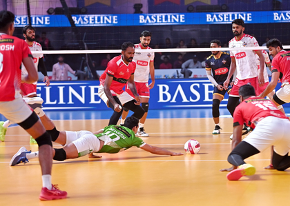 PVL 2025: Calicut Heroes pick first win of the season, beat Kolkata Thunderbolts 3-0 | PVL 2025: Calicut Heroes pick first win of the season, beat Kolkata Thunderbolts 3-0 PVL 2025: Calicut Heroes pick first win of the season, beat Kolkata Thunderbolts 3-0 | PVL 2025: Calicut Heroes pick first win of the season, beat Kolkata Thunderbolts 3-0