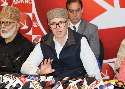 CM Omar Abdullah’s statement to step down on statehood demand stirs speculation in J&K | CM Omar Abdullah’s statement to step down on statehood demand stirs speculation in J&K CM Omar Abdullah’s statement to step down on statehood demand stirs speculation in J&K | CM Omar Abdullah’s statement to step down on statehood demand stirs speculation in J&K
