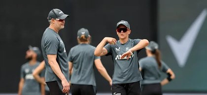 Women's World Cup: New Zealand opt to bowl first against Pakistan, Tahuhu comes in for Illing | Women's World Cup: New Zealand opt to bowl first against Pakistan, Tahuhu comes in for Illing Women's World Cup: New Zealand opt to bowl first against Pakistan, Tahuhu comes in for Illing | Women's World Cup: New Zealand opt to bowl first against Pakistan, Tahuhu comes in for Illing
