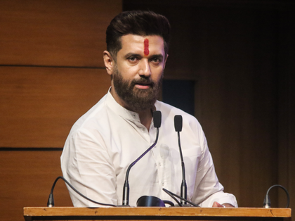 Chirag Paswan claims political atmosphere favouring NDA in Bihar; slams Grand Alliance | Chirag Paswan claims political atmosphere favouring NDA in Bihar; slams Grand Alliance Chirag Paswan claims political atmosphere favouring NDA in Bihar; slams Grand Alliance | Chirag Paswan claims political atmosphere favouring NDA in Bihar; slams Grand Alliance