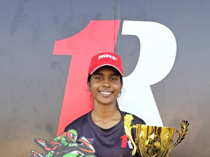 Jagathishree first Indian to compete in FIM Asia Women’s Circuit Racing in Taiwan | Jagathishree first Indian to compete in FIM Asia Women’s Circuit Racing in Taiwan Jagathishree first Indian to compete in FIM Asia Women’s Circuit Racing in Taiwan | Jagathishree first Indian to compete in FIM Asia Women’s Circuit Racing in Taiwan
