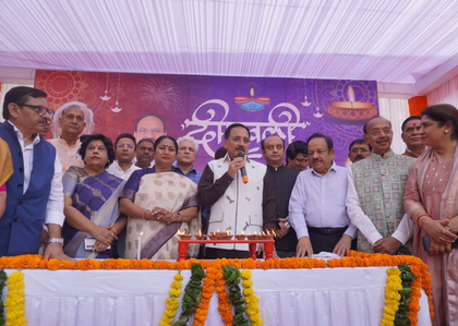 Delhi BJP hosts Diwali ‘Mangal Milan’, leaders extend festive greetings | Delhi BJP hosts Diwali ‘Mangal Milan’, leaders extend festive greetings Delhi BJP hosts Diwali ‘Mangal Milan’, leaders extend festive greetings | Delhi BJP hosts Diwali ‘Mangal Milan’, leaders extend festive greetings