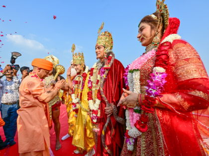 CM Yogi extends Diwali greetings, to join Ayodhya's Nishad community for celebrations | CM Yogi extends Diwali greetings, to join Ayodhya's Nishad community for celebrations CM Yogi extends Diwali greetings, to join Ayodhya's Nishad community for celebrations | CM Yogi extends Diwali greetings, to join Ayodhya's Nishad community for celebrations