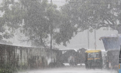 Orange alert in five districts as heavy rain pounds Kerala, one dead | Orange alert in five districts as heavy rain pounds Kerala, one dead Orange alert in five districts as heavy rain pounds Kerala, one dead | Orange alert in five districts as heavy rain pounds Kerala, one dead