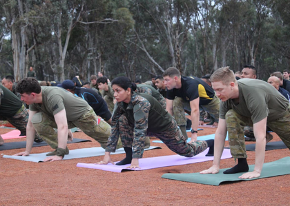 Yoga, tactical drills dominate AUSTRAHIND 2025 activities in Western Australia | Yoga, tactical drills dominate AUSTRAHIND 2025 activities in Western Australia Yoga, tactical drills dominate AUSTRAHIND 2025 activities in Western Australia | Yoga, tactical drills dominate AUSTRAHIND 2025 activities in Western Australia