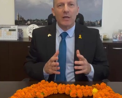 Israeli Ambassador extends wishes to people of India on Diwali | Israeli Ambassador extends wishes to people of India on Diwali Israeli Ambassador extends wishes to people of India on Diwali | Israeli Ambassador extends wishes to people of India on Diwali