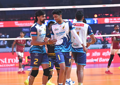 PVL 2025: Kochi Blue Spikers win Kerala derby, pick 3-1 win over Calicut Heroes | PVL 2025: Kochi Blue Spikers win Kerala derby, pick 3-1 win over Calicut Heroes PVL 2025: Kochi Blue Spikers win Kerala derby, pick 3-1 win over Calicut Heroes | PVL 2025: Kochi Blue Spikers win Kerala derby, pick 3-1 win over Calicut Heroes