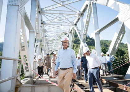 Manipur Guv visits Noney, inspects world’s highest railway bridge over Ijei River | Manipur Guv visits Noney, inspects world’s highest railway bridge over Ijei River Manipur Guv visits Noney, inspects world’s highest railway bridge over Ijei River | Manipur Guv visits Noney, inspects world’s highest railway bridge over Ijei River