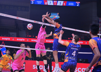 PVL 2025: Mumbai Meteors qualify for semifinals with win over Chennai Blitz | PVL 2025: Mumbai Meteors qualify for semifinals with win over Chennai Blitz