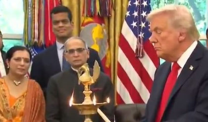 Trump hosts Diwali celebrations at White House, calls PM Modi 'great person' | Trump hosts Diwali celebrations at White House, calls PM Modi 'great person' Trump hosts Diwali celebrations at White House, calls PM Modi 'great person' | Trump hosts Diwali celebrations at White House, calls PM Modi 'great person'