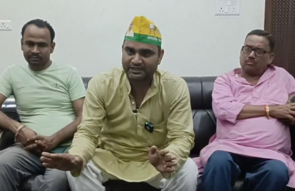 RJD suppresses grassroots workers, gives chance to muscle power: Tej Pratap's Raghopur candidate | RJD suppresses grassroots workers, gives chance to muscle power: Tej Pratap's Raghopur candidate