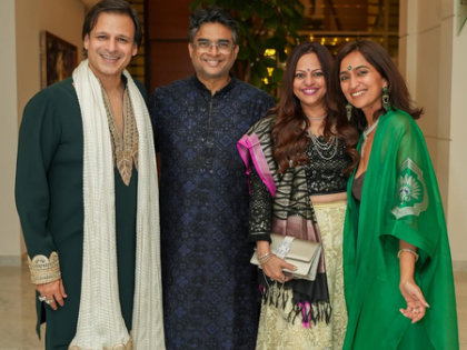 Vivek Oberoi shares glimpses from Diwali celebrations with family and R Madhavan | Vivek Oberoi shares glimpses from Diwali celebrations with family and R Madhavan Vivek Oberoi shares glimpses from Diwali celebrations with family and R Madhavan | Vivek Oberoi shares glimpses from Diwali celebrations with family and R Madhavan