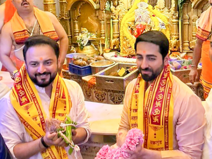Ayushmann Khurrana seeks blessings at Siddhivinayak temple as ‘Thamma’ becomes his career’s best opening film | Ayushmann Khurrana seeks blessings at Siddhivinayak temple as ‘Thamma’ becomes his career’s best opening film Ayushmann Khurrana seeks blessings at Siddhivinayak temple as ‘Thamma’ becomes his career’s best opening film | Ayushmann Khurrana seeks blessings at Siddhivinayak temple as ‘Thamma’ becomes his career’s best opening film