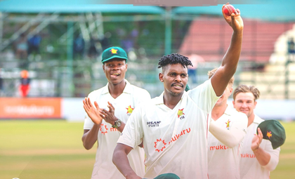 Only Test: Ngarava’s five-for powers Zimbabwe to first home Test win since 2013 | Only Test: Ngarava’s five-for powers Zimbabwe to first home Test win since 2013