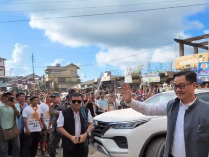 Mizoram: Kiren Rijiju urges people to vote for BJP candidate in Dampa bypoll | Mizoram: Kiren Rijiju urges people to vote for BJP candidate in Dampa bypoll Mizoram: Kiren Rijiju urges people to vote for BJP candidate in Dampa bypoll | Mizoram: Kiren Rijiju urges people to vote for BJP candidate in Dampa bypoll