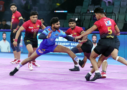 PKL 12: Alireza’s Super 10 ends Bengal Warriorz campaign; helps Bengaluru Bulls jump to third place | PKL 12: Alireza’s Super 10 ends Bengal Warriorz campaign; helps Bengaluru Bulls jump to third place PKL 12: Alireza’s Super 10 ends Bengal Warriorz campaign; helps Bengaluru Bulls jump to third place | PKL 12: Alireza’s Super 10 ends Bengal Warriorz campaign; helps Bengaluru Bulls jump to third place
