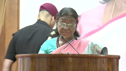 President Murmu unveils statue of KR Narayanan in Kerala, recalls his emphasis on education | President Murmu unveils statue of KR Narayanan in Kerala, recalls his emphasis on education President Murmu unveils statue of KR Narayanan in Kerala, recalls his emphasis on education | President Murmu unveils statue of KR Narayanan in Kerala, recalls his emphasis on education