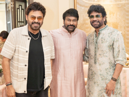 Actor Venkatesh to play extended cameo in Megastar Chiranjeevi’s 'Mana Shankara Vara Prasad Garu'! | Actor Venkatesh to play extended cameo in Megastar Chiranjeevi’s 'Mana Shankara Vara Prasad Garu'! Actor Venkatesh to play extended cameo in Megastar Chiranjeevi’s 'Mana Shankara Vara Prasad Garu'! | Actor Venkatesh to play extended cameo in Megastar Chiranjeevi’s 'Mana Shankara Vara Prasad Garu'!