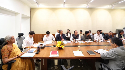 Scindia meets FM Sitharaman to boost digital infra, regional connectivity | Scindia meets FM Sitharaman to boost digital infra, regional connectivity Scindia meets FM Sitharaman to boost digital infra, regional connectivity | Scindia meets FM Sitharaman to boost digital infra, regional connectivity